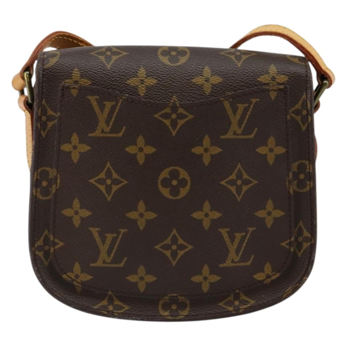 LOUIS VUITTON Monogram Saint Cloud PM Shoulder Bag M51244 LV Auth th6450