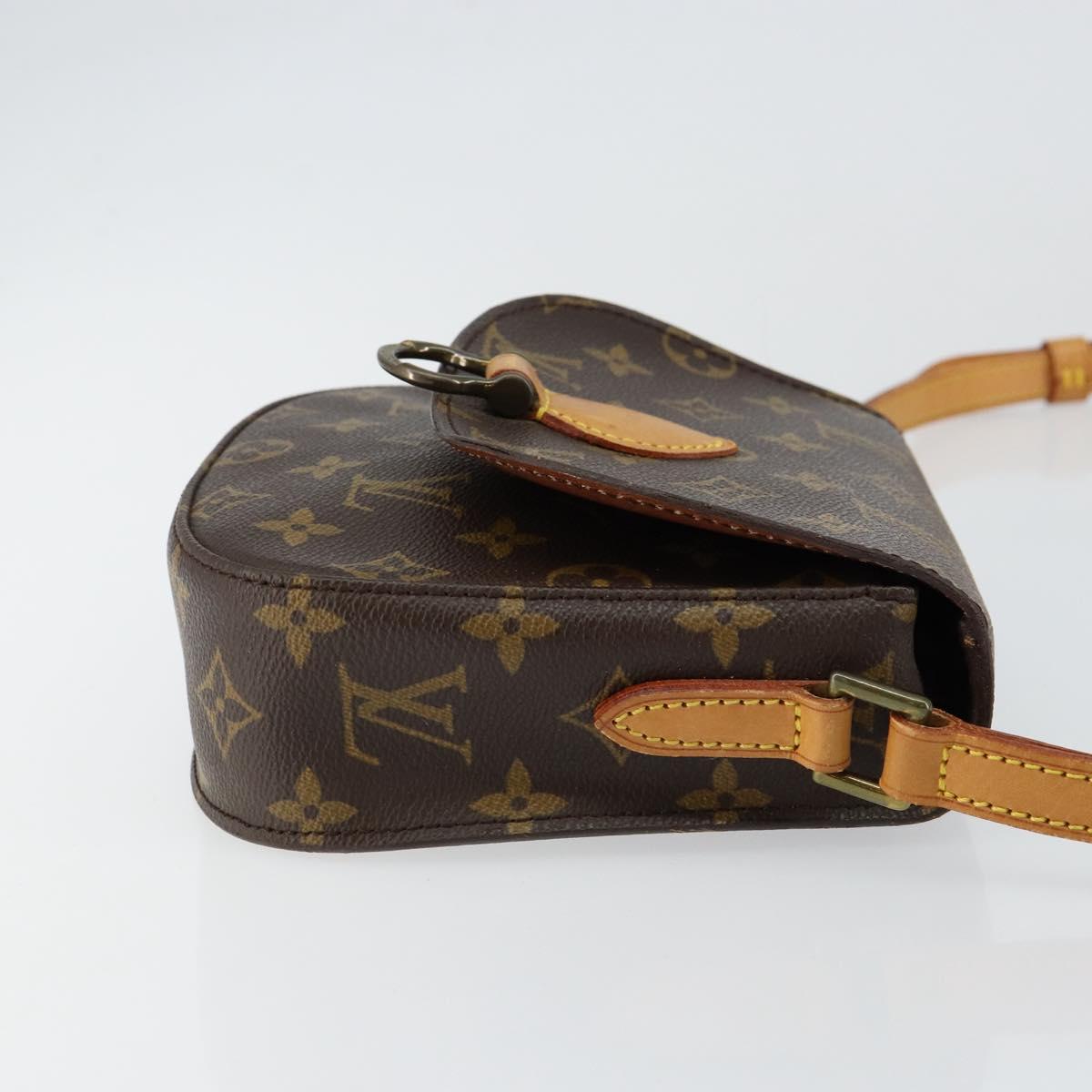 LOUIS VUITTON Monogram Saint Cloud PM Shoulder Bag M51244 LV Auth th6450