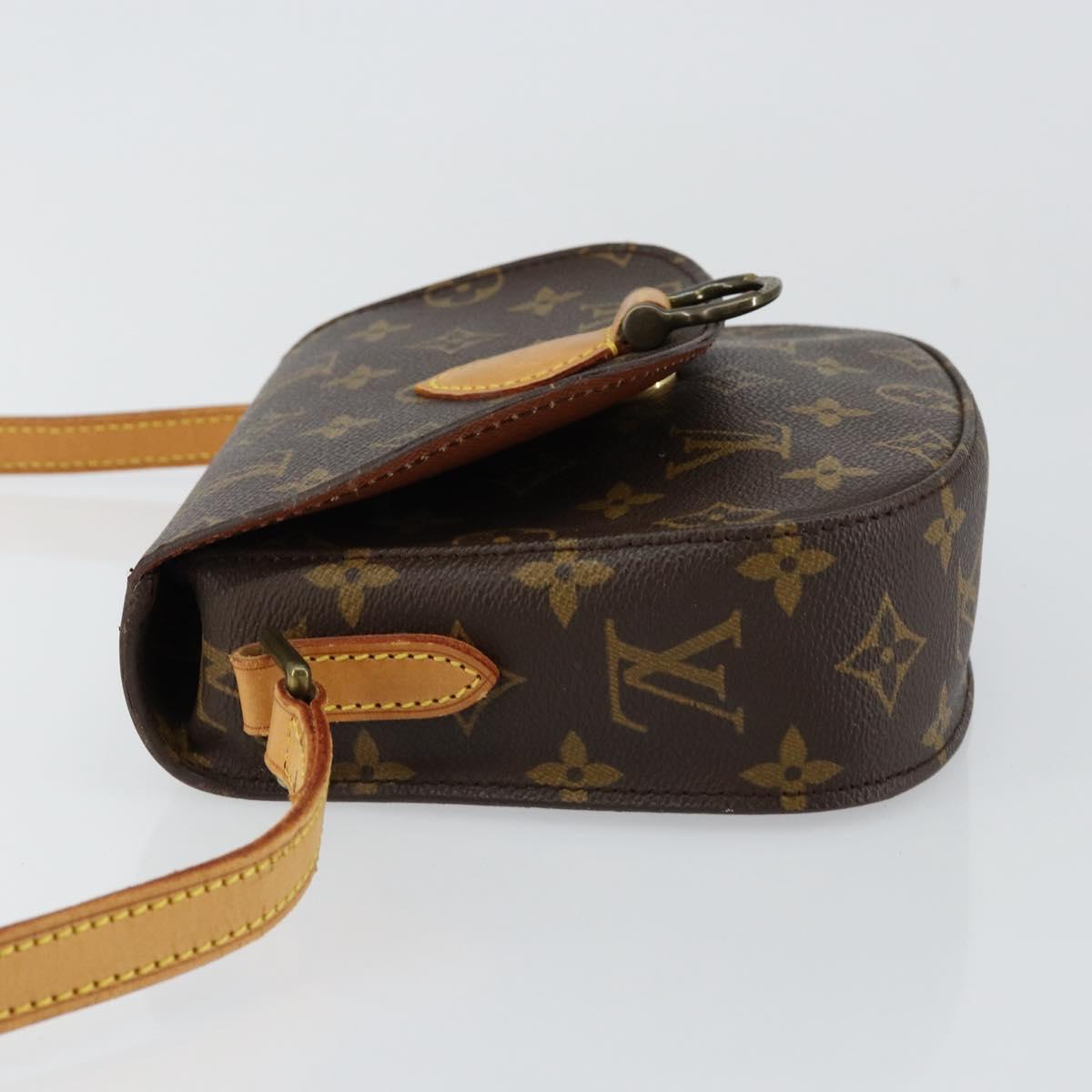 LOUIS VUITTON Monogram Saint Cloud PM Shoulder Bag M51244 LV Auth th6450