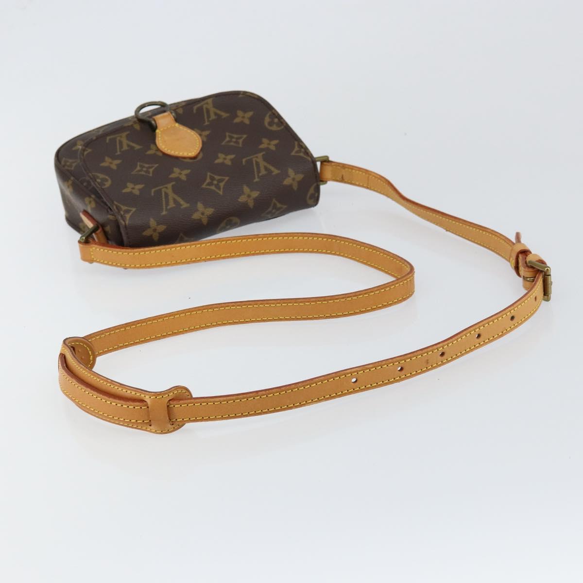 LOUIS VUITTON Monogram Saint Cloud PM Shoulder Bag M51244 LV Auth th6450