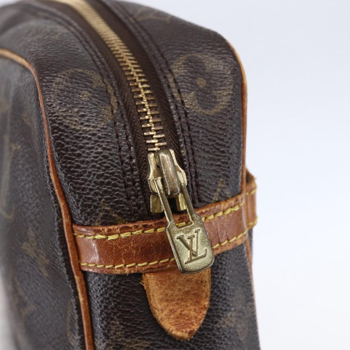 LOUIS VUITTON Monogram Compiegne 23 Clutch Bag M51847 LV Auth th6451