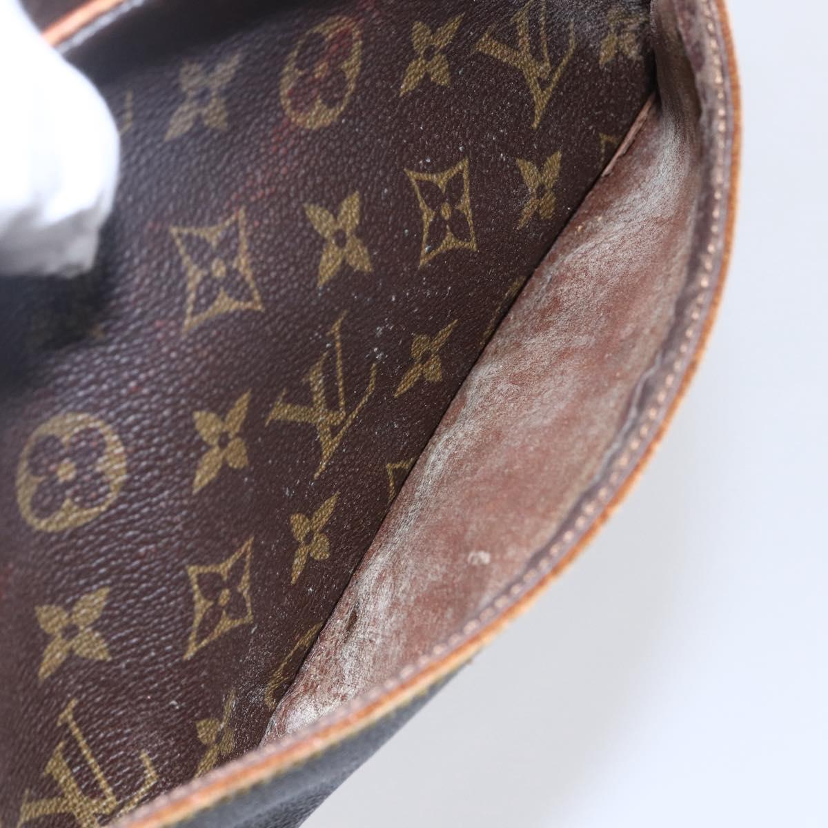 LOUIS VUITTON Monogram Compiegne 23 Clutch Bag M51847 LV Auth th6451