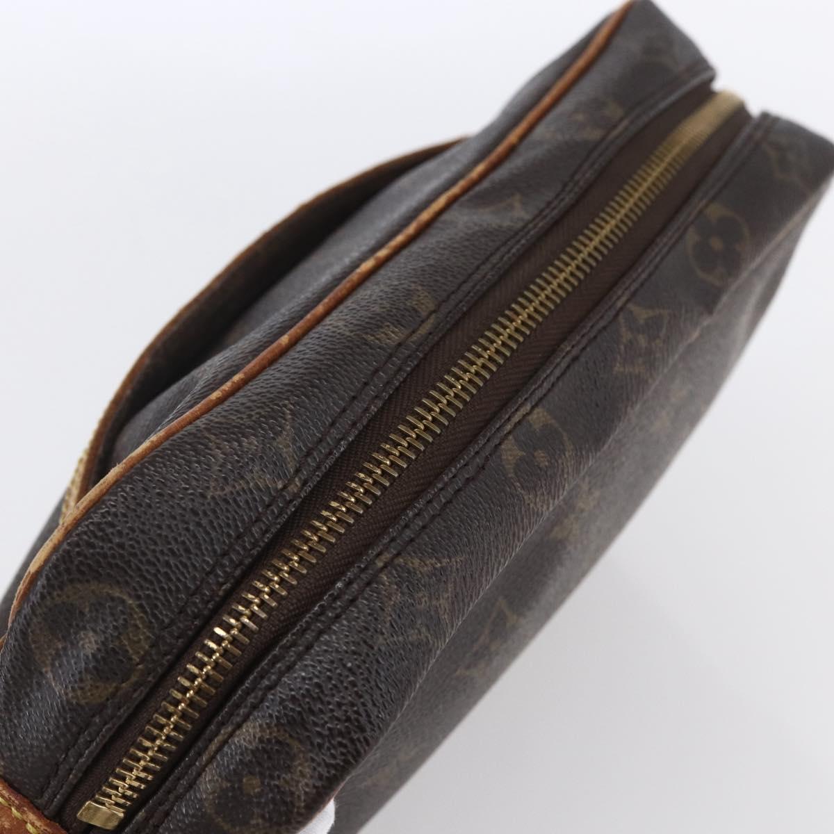 LOUIS VUITTON Monogram Compiegne 23 Clutch Bag M51847 LV Auth th6451
