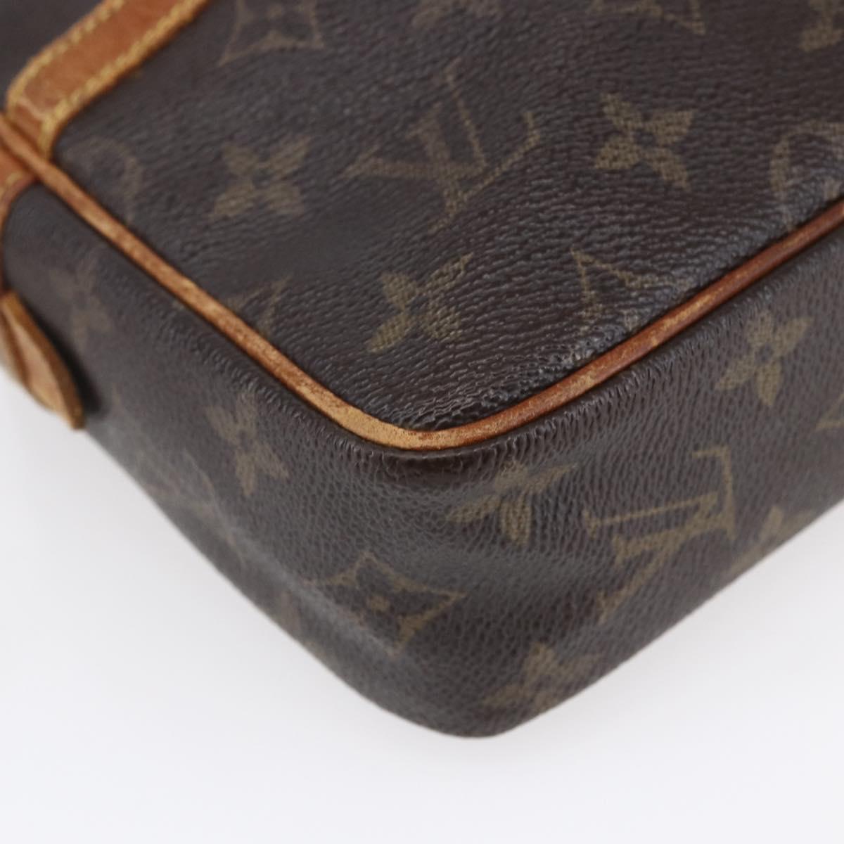 LOUIS VUITTON Monogram Compiegne 23 Clutch Bag M51847 LV Auth th6451