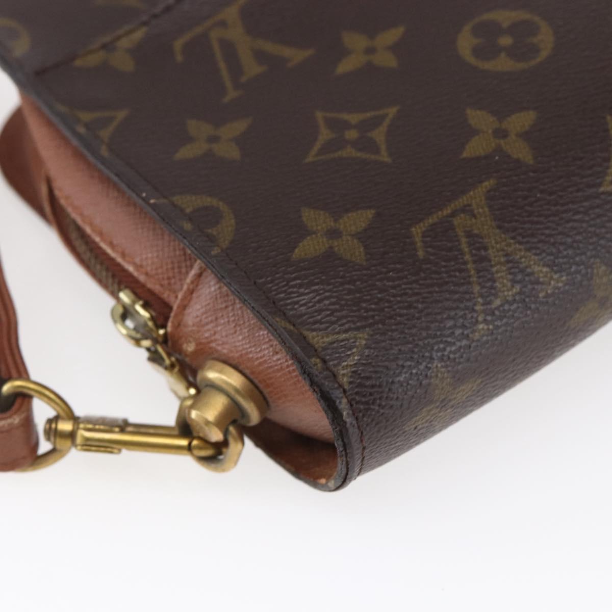 LOUIS VUITTON Monogram Orsay Clutch Bag M51790 LV Auth th6452