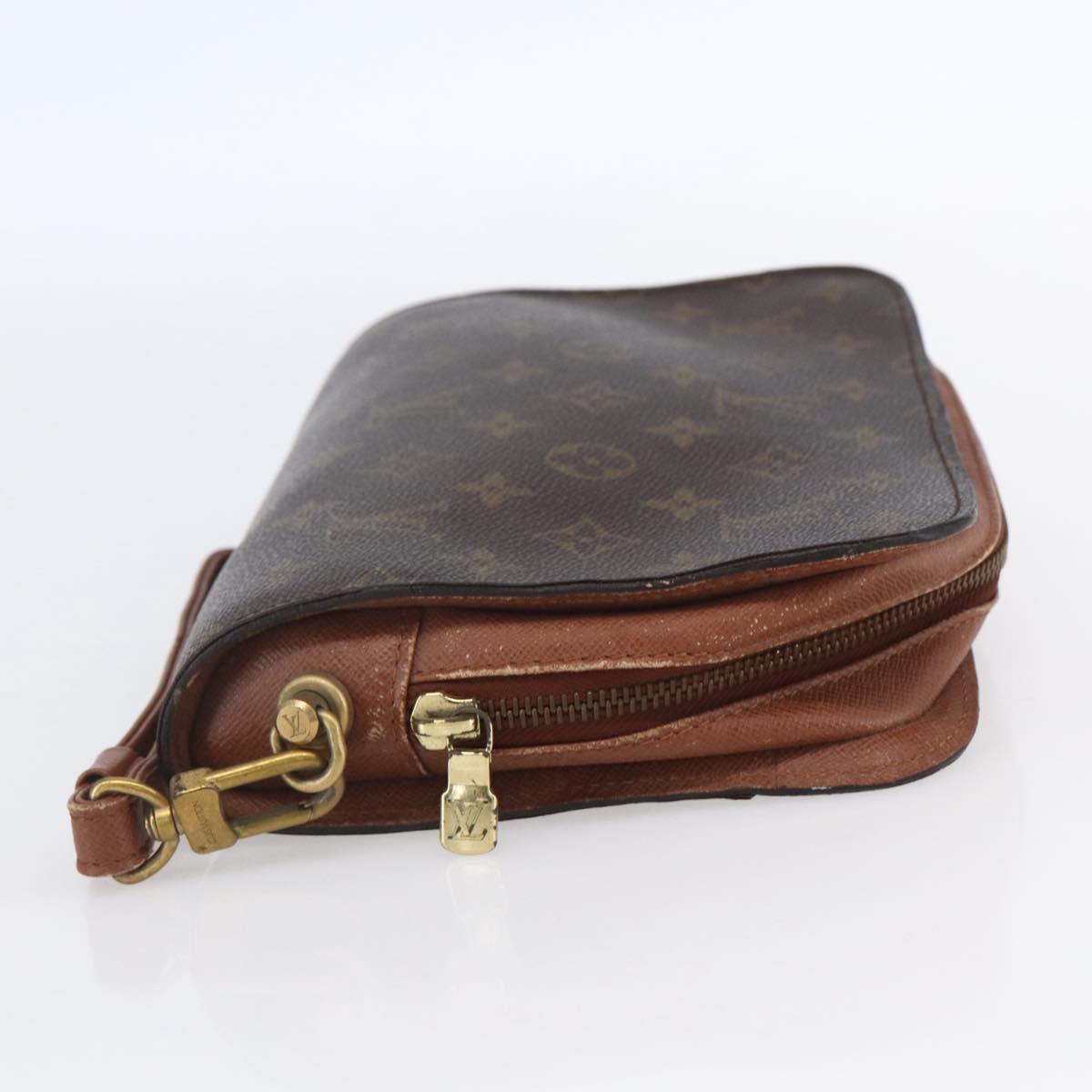 LOUIS VUITTON Monogram Orsay Clutch Bag M51790 LV Auth th6452