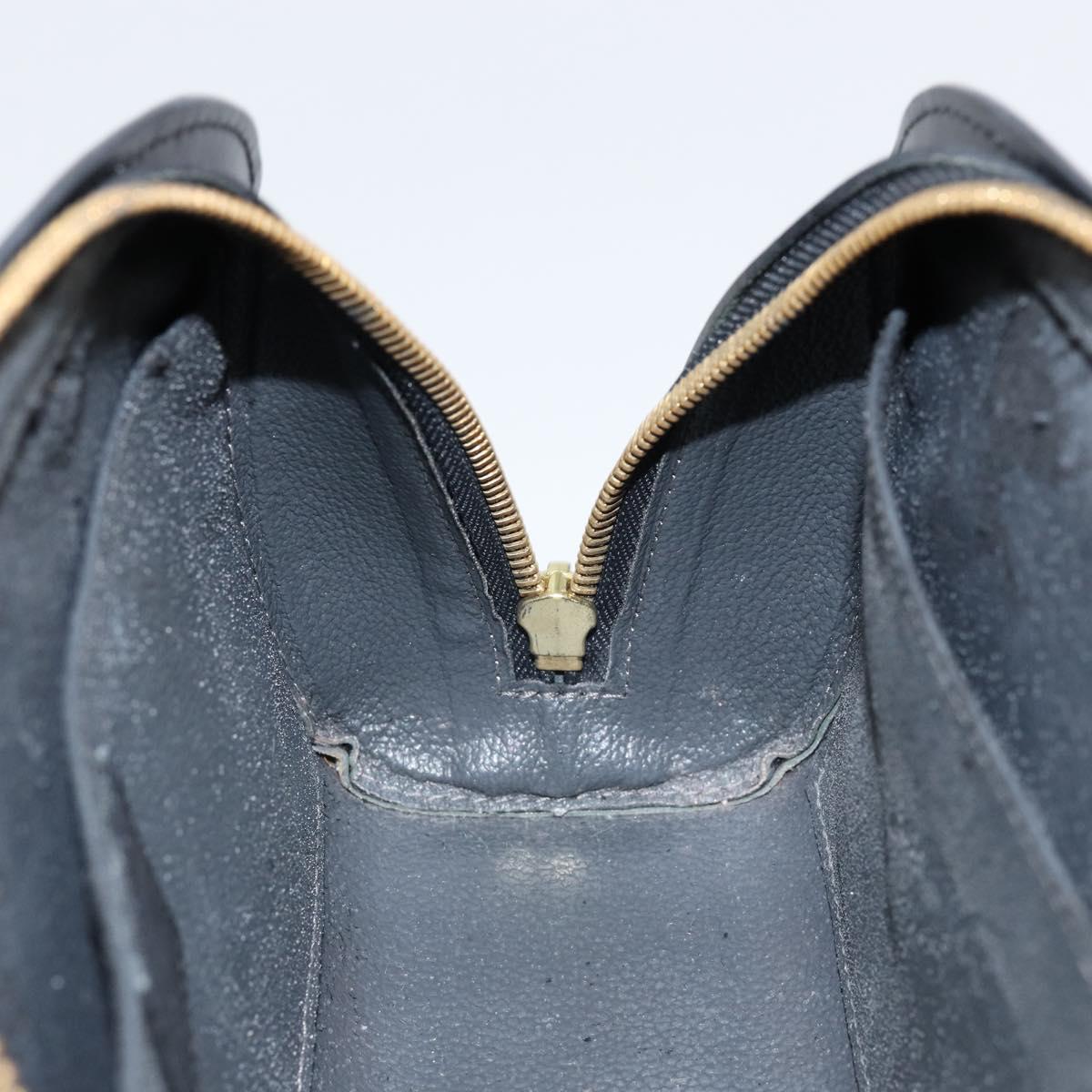 LOUIS VUITTON Epi Dauphine GM Cosmetic Pouch Black M48432 LV Auth th6458