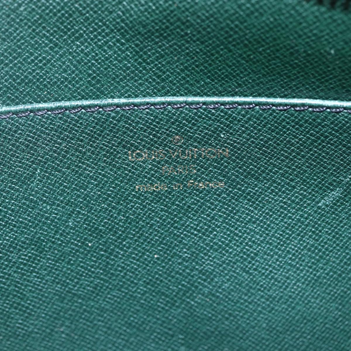 LOUIS VUITTON Epi Pochette Homme Bag Brown Zipangu Gold M52528 LV Auth th6459