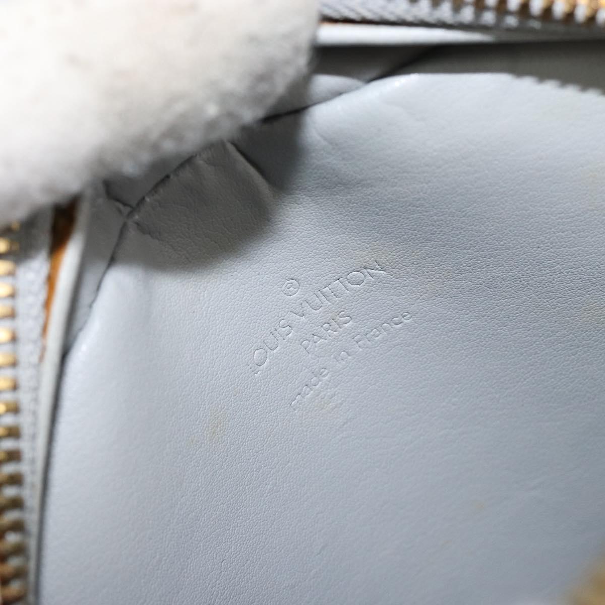 LOUIS VUITTON Monogram Vernis Wooster Shoulder Bag Gris M91036 LV Auth th6463