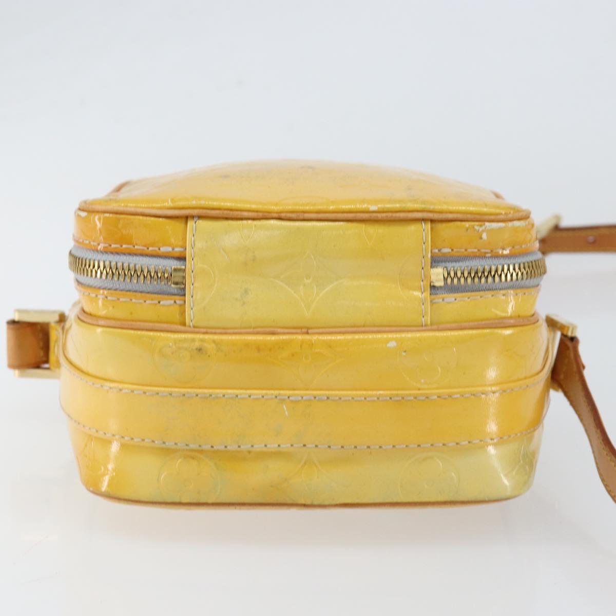 LOUIS VUITTON Monogram Vernis Wooster Shoulder Bag Gris M91036 LV Auth th6463