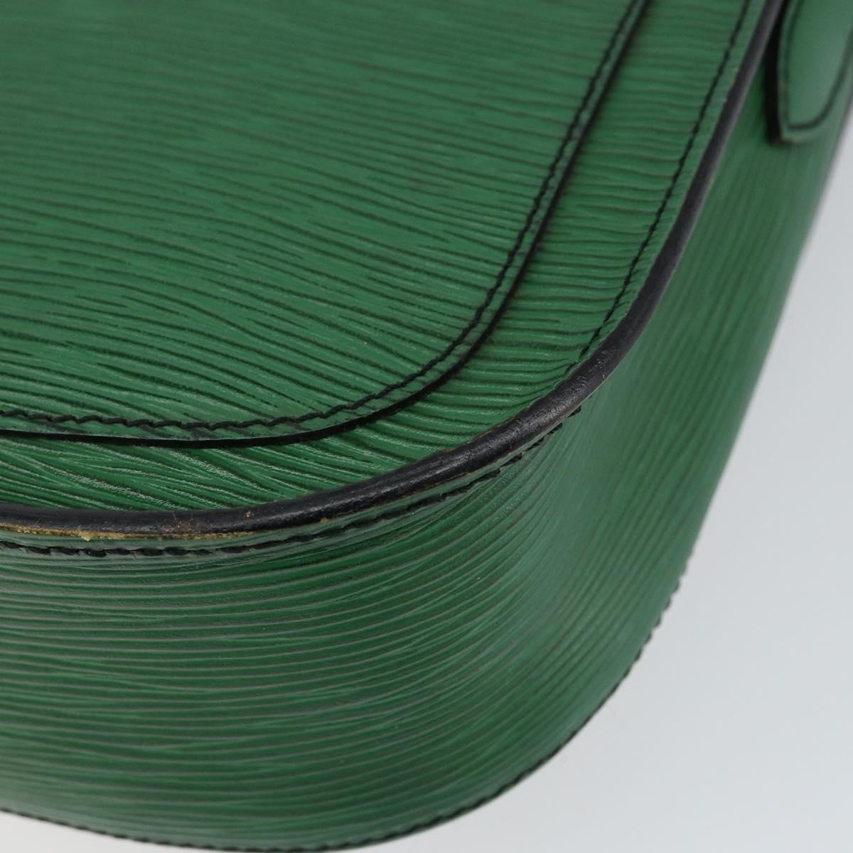LOUIS VUITTON Epi Saint Cloud GM Shoulder Bag Green M52194 LV Auth th6465