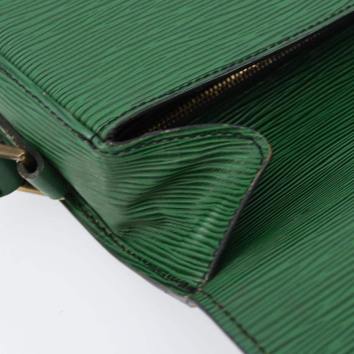 LOUIS VUITTON Epi Saint Cloud GM Shoulder Bag Green M52194 LV Auth th6465