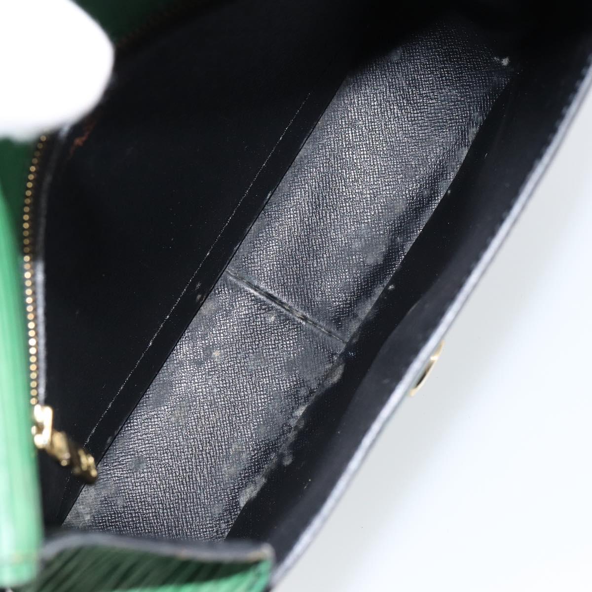 LOUIS VUITTON Epi Saint Cloud GM Shoulder Bag Green M52194 LV Auth th6465