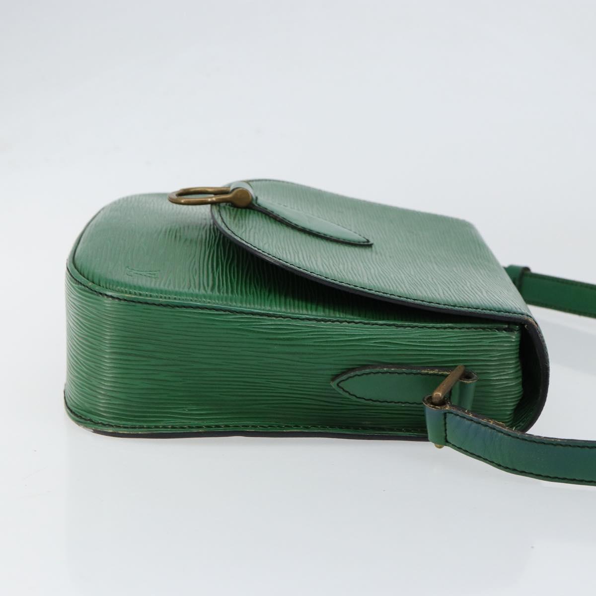 LOUIS VUITTON Epi Saint Cloud GM Shoulder Bag Green M52194 LV Auth th6465