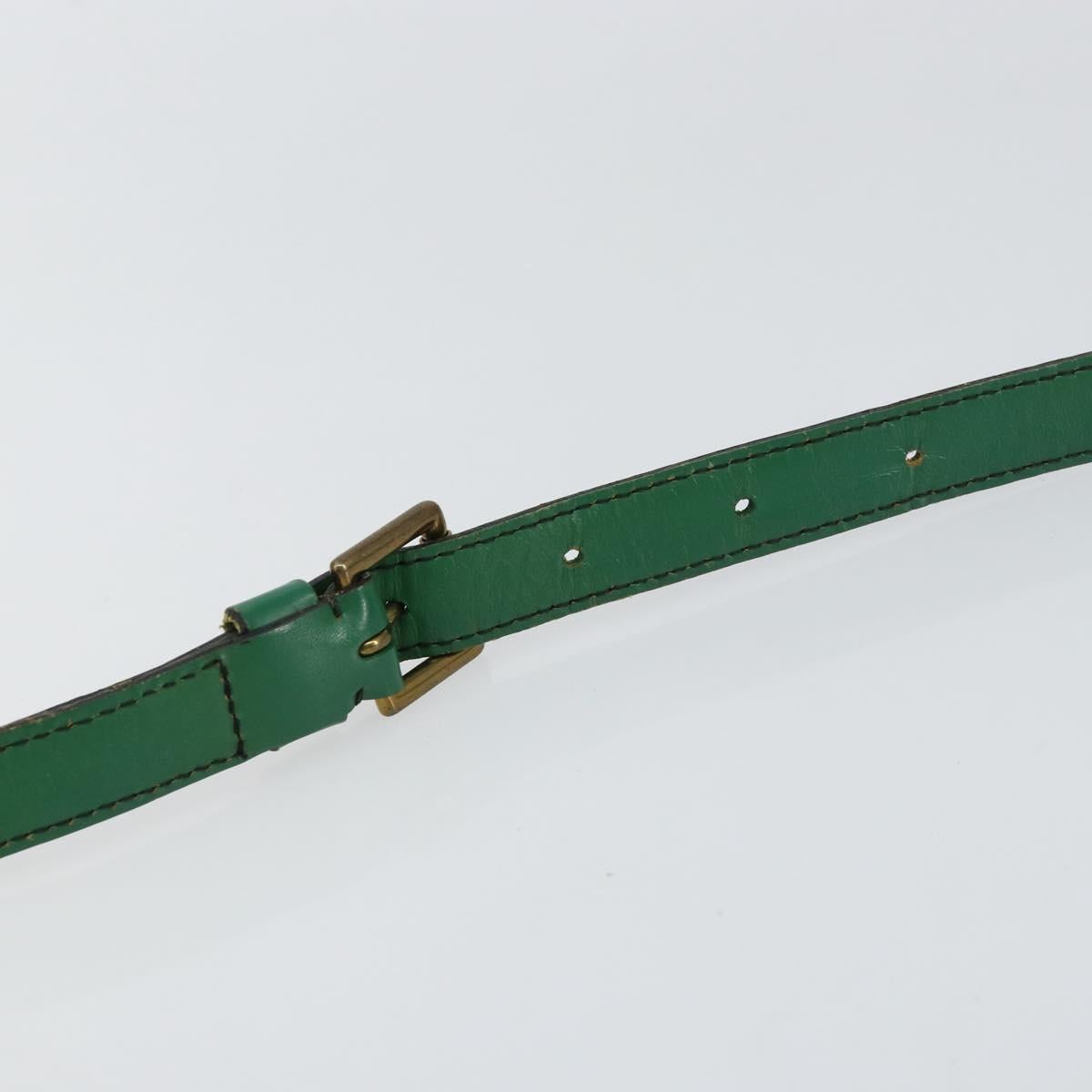 LOUIS VUITTON Epi Saint Cloud GM Shoulder Bag Green M52194 LV Auth th6465