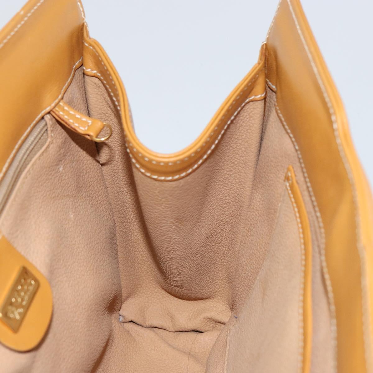 GUCCI Shoulder Bag Canvas Leather Beige 004 113 0364 Auth th6466