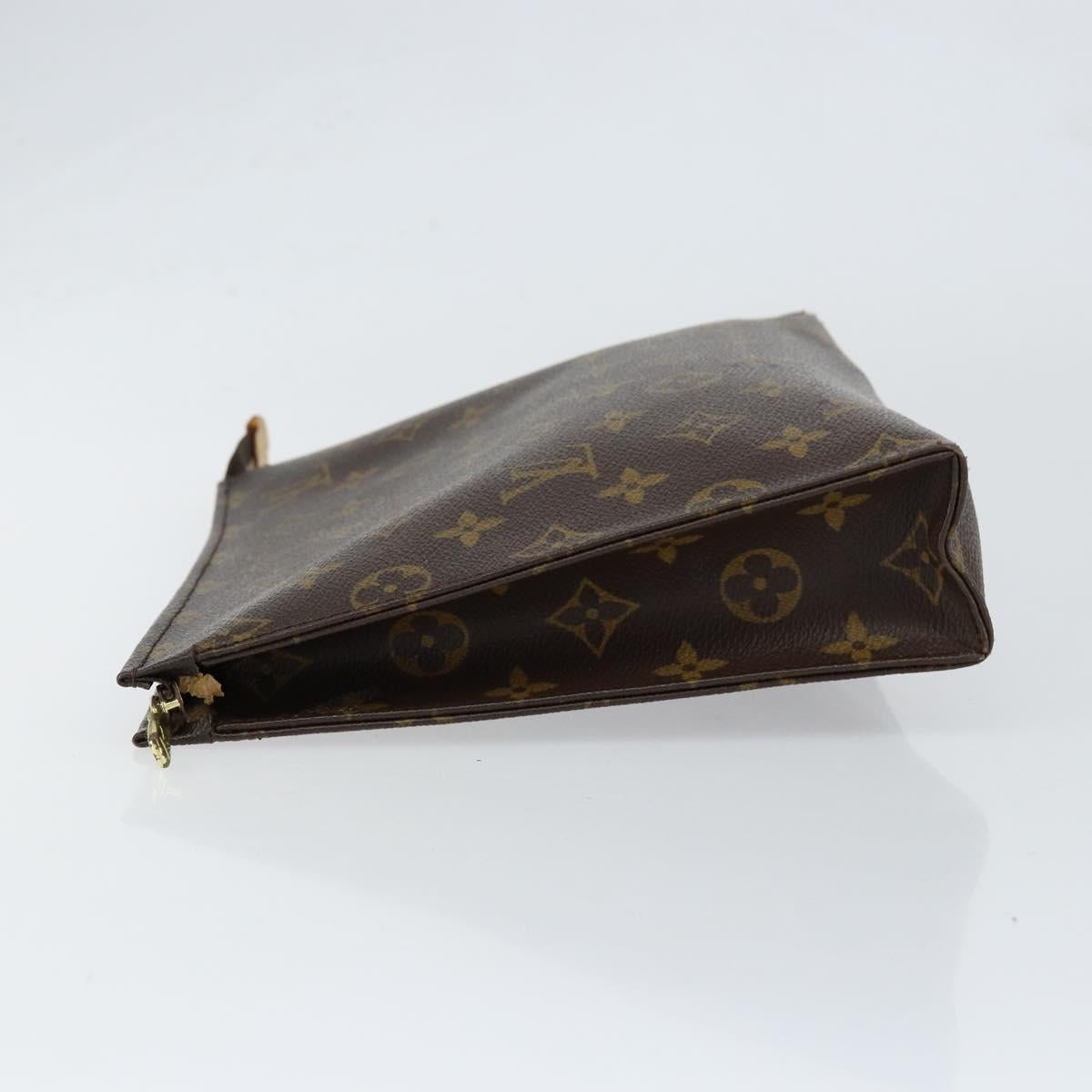 LOUIS VUITTON Monogram Poche Toilette 26 Pouch M47542 LV Auth th6471