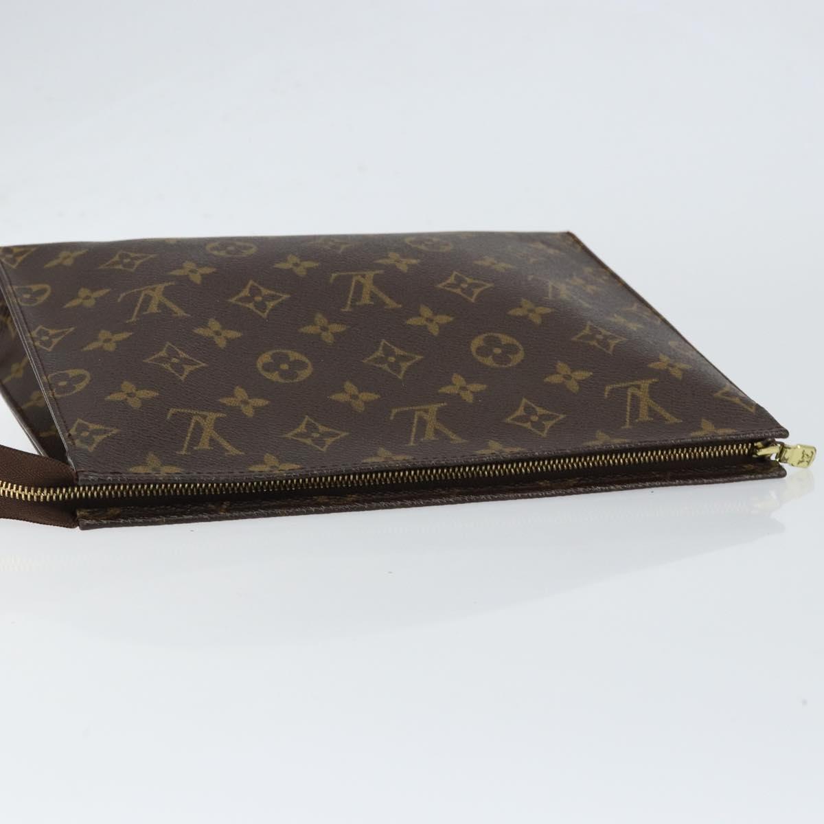 LOUIS VUITTON Monogram Poche Toilette 26 Pouch M47542 LV Auth th6471