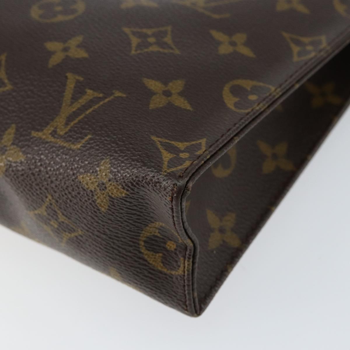 LOUIS VUITTON Monogram Poche Toilette 26 Pouch M47542 LV Auth th6471