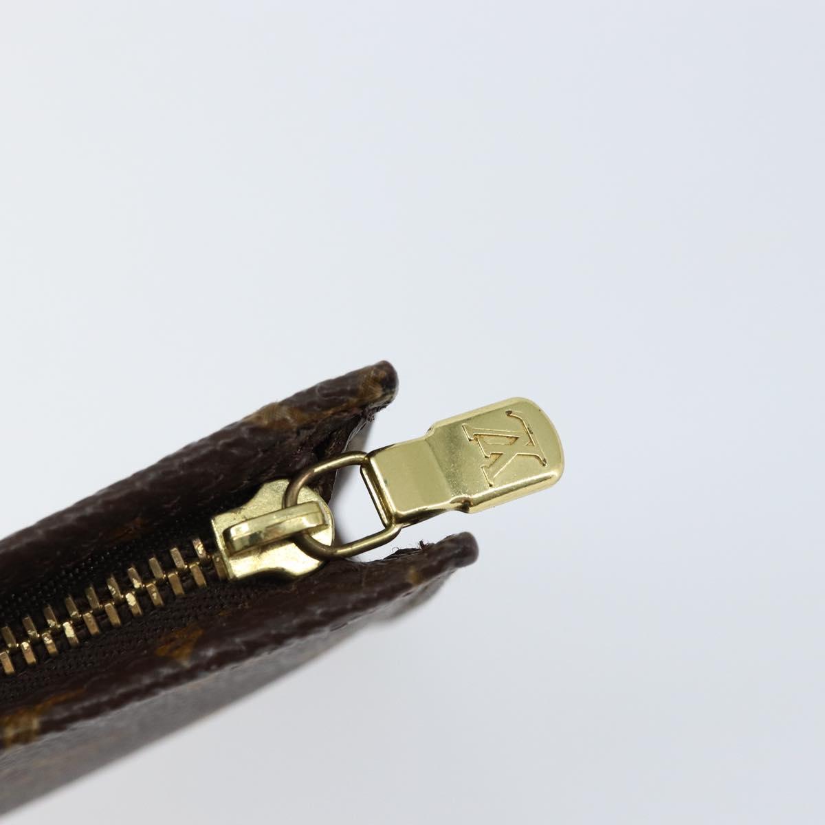 LOUIS VUITTON Monogram Bucket PM Accessory Pouch LV Auth th6473