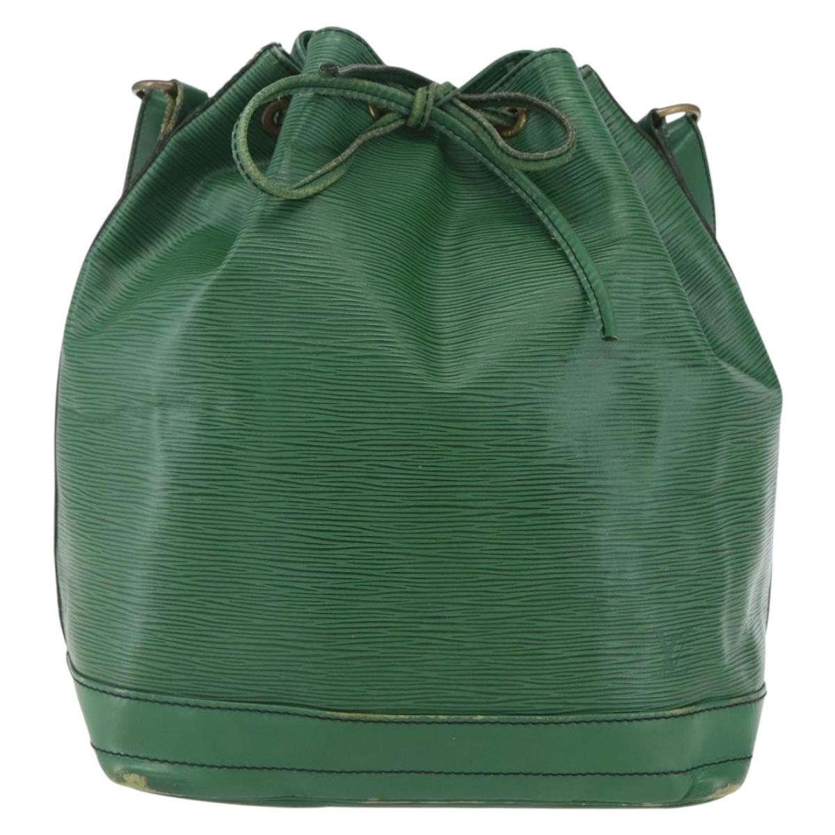 LOUIS VUITTON Epi Noe Shoulder Bag Green M44004 LV Auth th6476