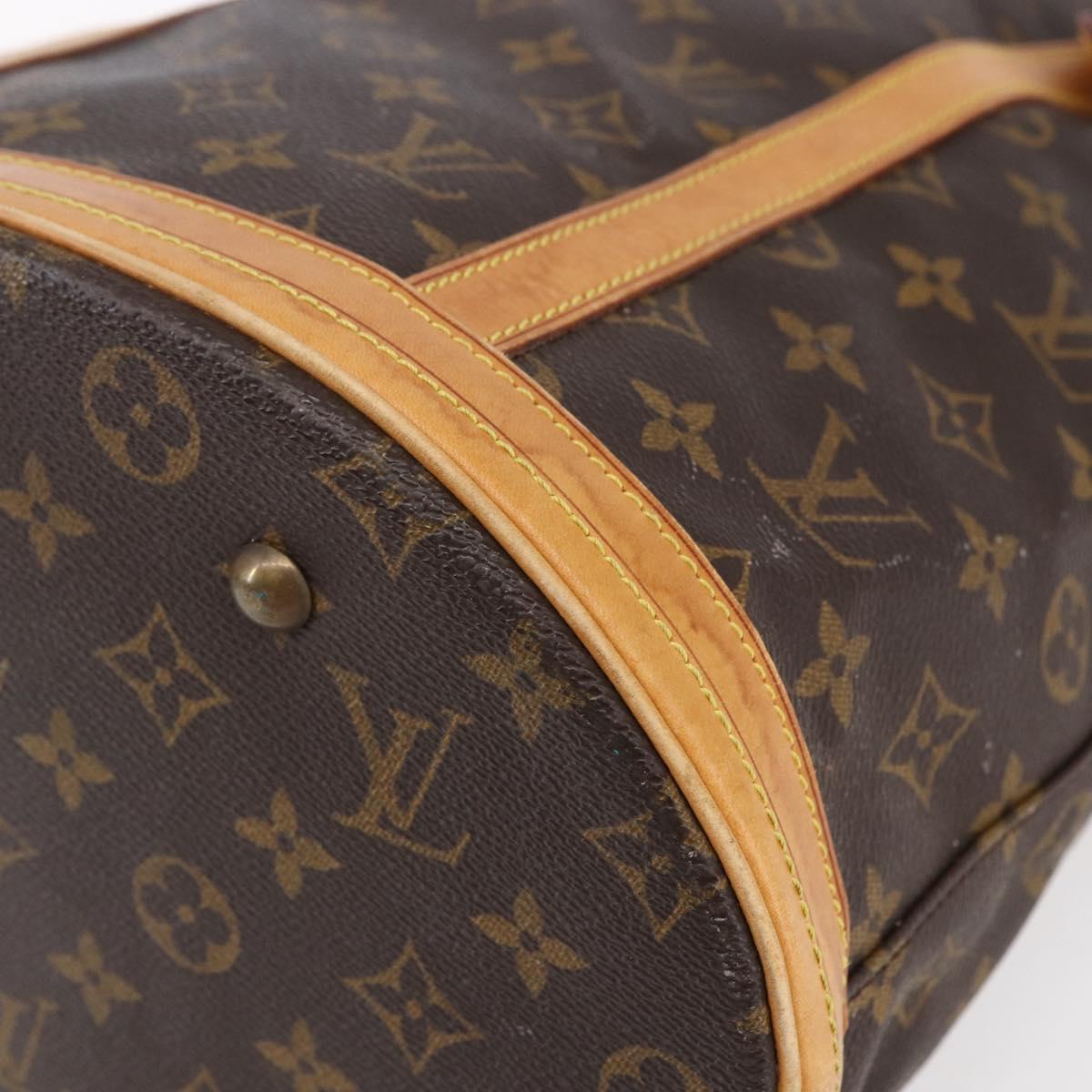 LOUIS VUITTON Monogram Bucket GM Shoulder Bag M42236 LV Auth th6478
