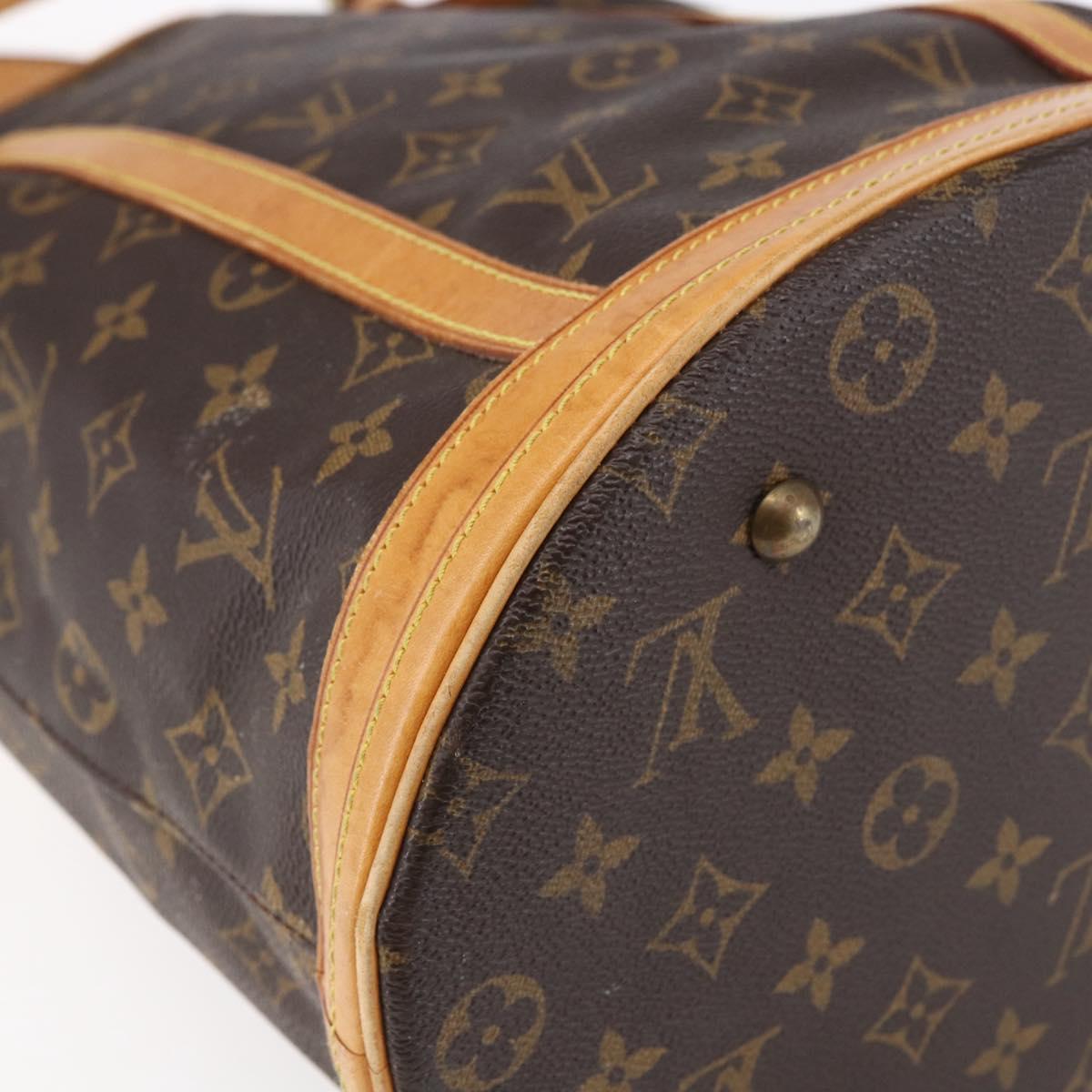 LOUIS VUITTON Monogram Bucket GM Shoulder Bag M42236 LV Auth th6478