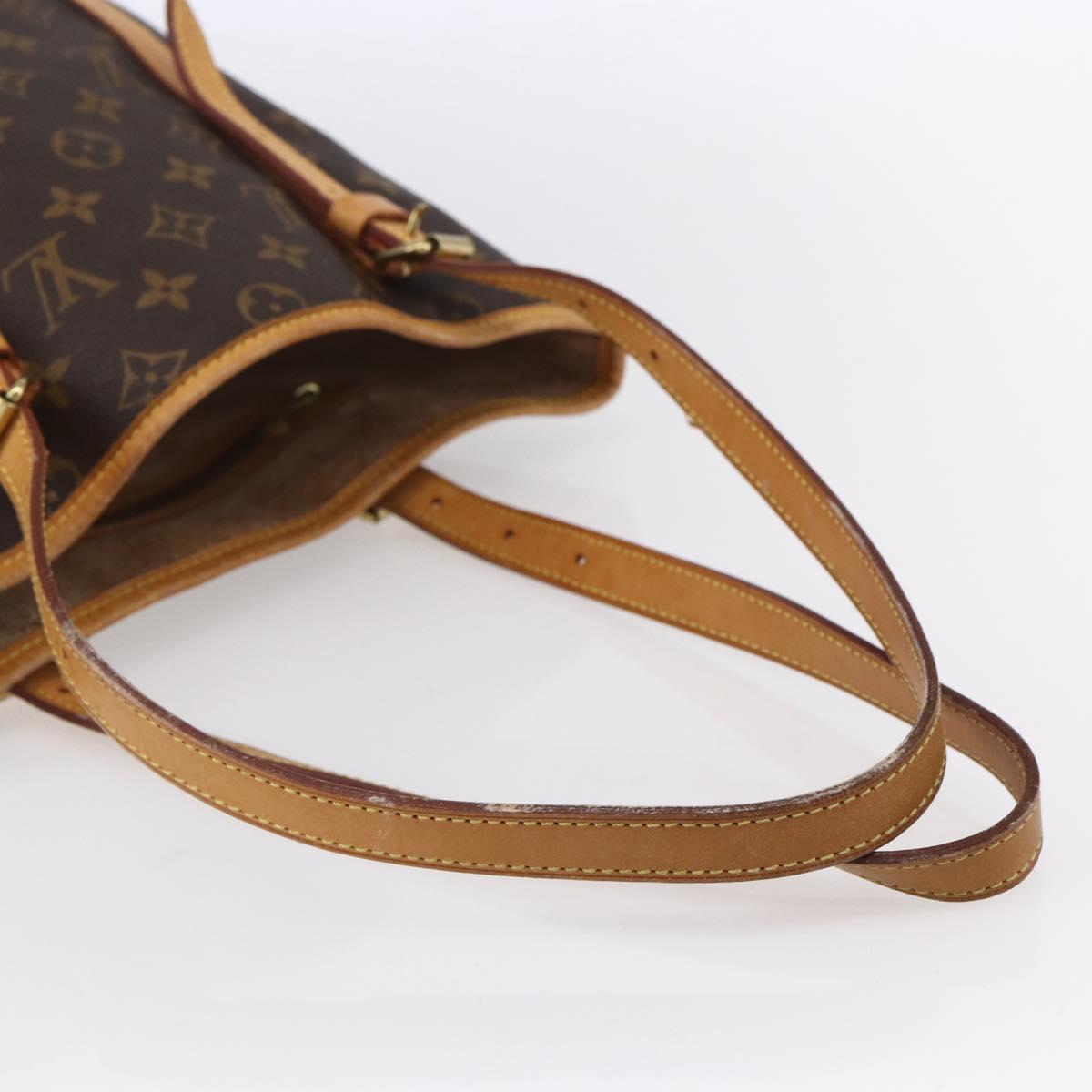 LOUIS VUITTON Monogram Bucket GM Shoulder Bag M42236 LV Auth th6478