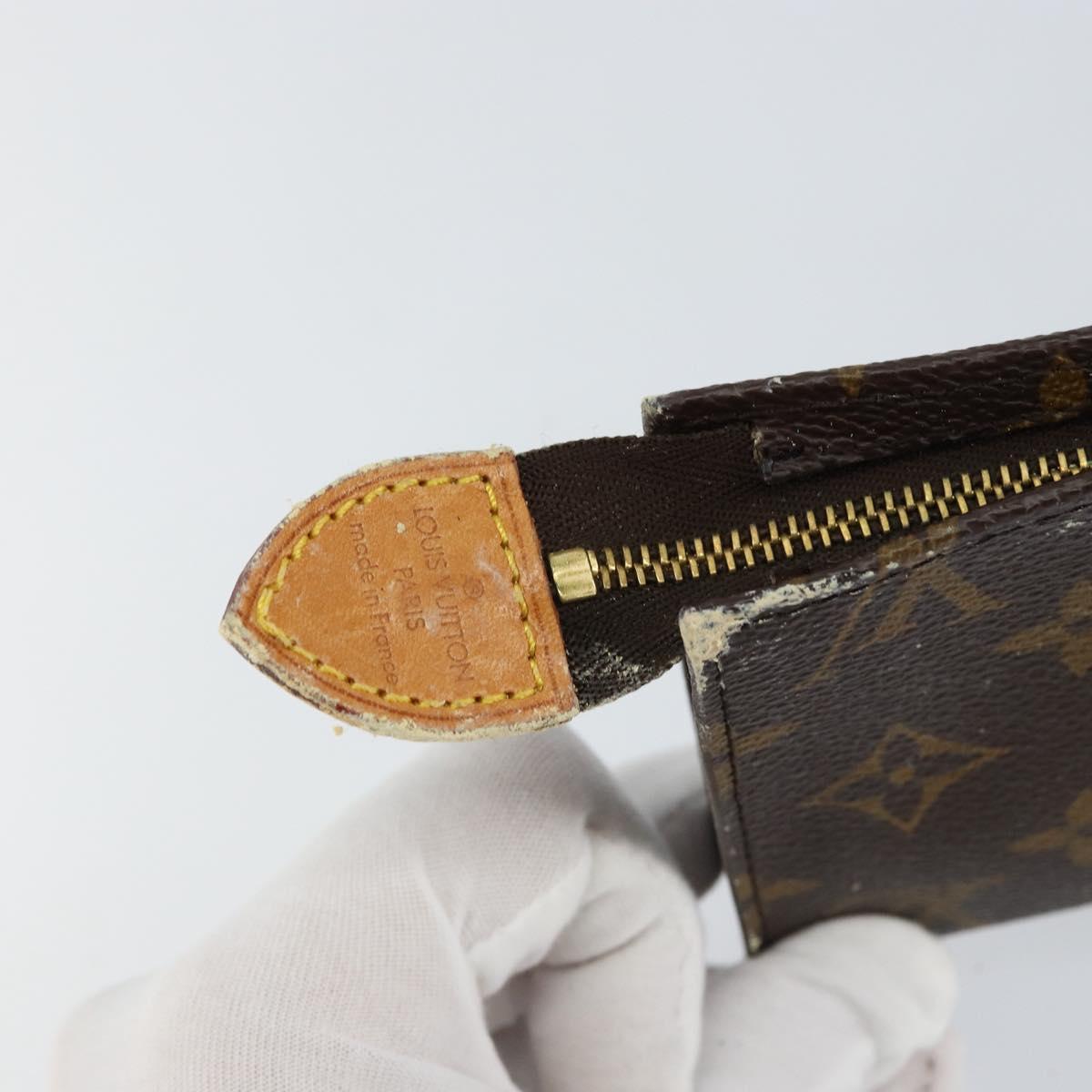 LOUIS VUITTON Monogram Bucket GM Accessory Pouch Vintage LV Auth th6481