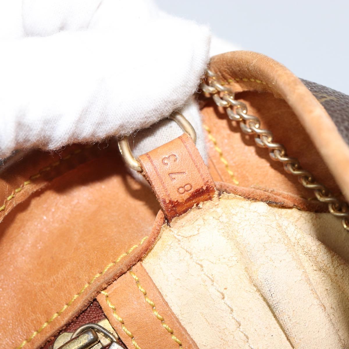 LOUIS VUITTON Monogram Bucket PM Shoulder Bag Vintage M42238 LV Auth th6482