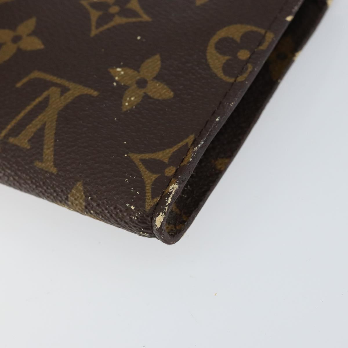 LOUIS VUITTON Monogram Bucket PM Accessory Pouch Vintage LV Auth th6483