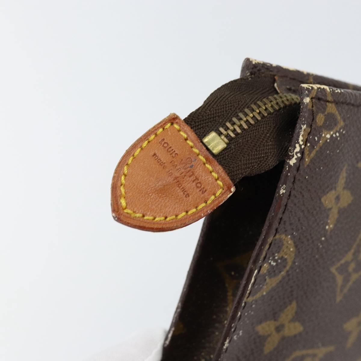LOUIS VUITTON Monogram Bucket PM Accessory Pouch Vintage LV Auth th6483