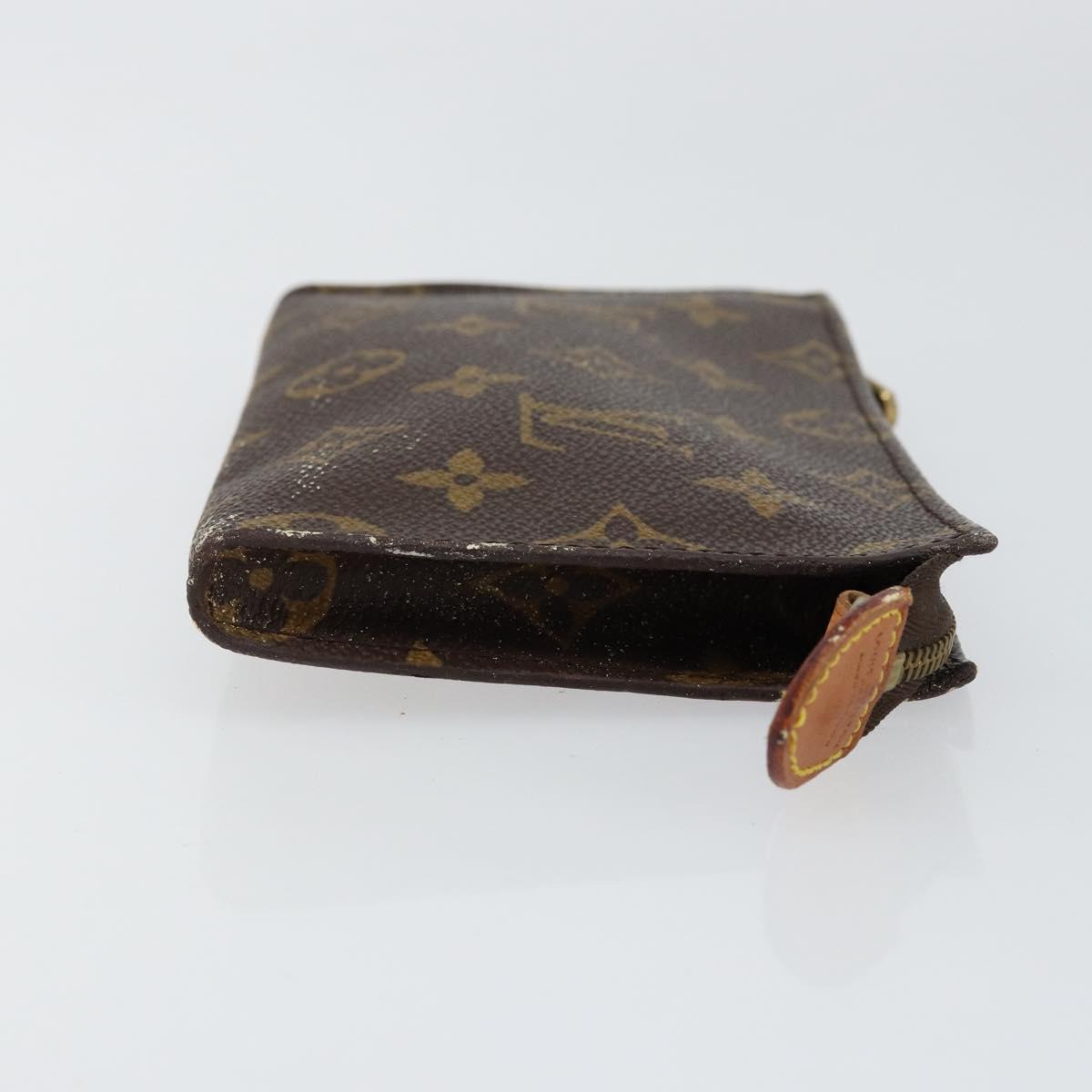 LOUIS VUITTON Monogram Bucket PM Accessory Pouch Vintage LV Auth th6483