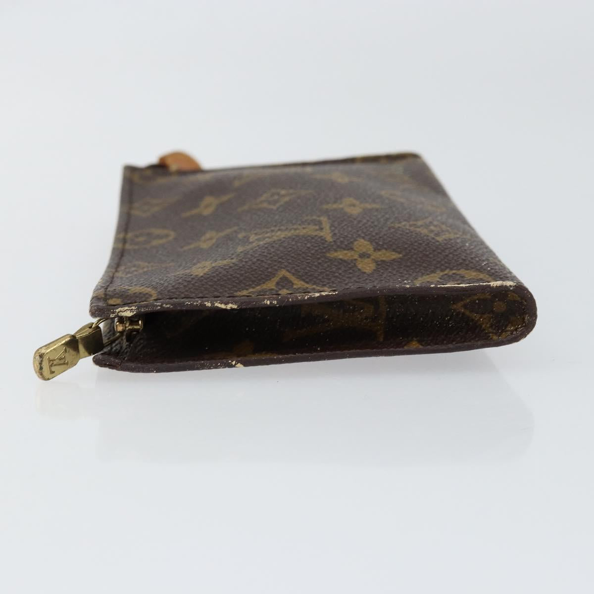 LOUIS VUITTON Monogram Bucket PM Accessory Pouch Vintage LV Auth th6483