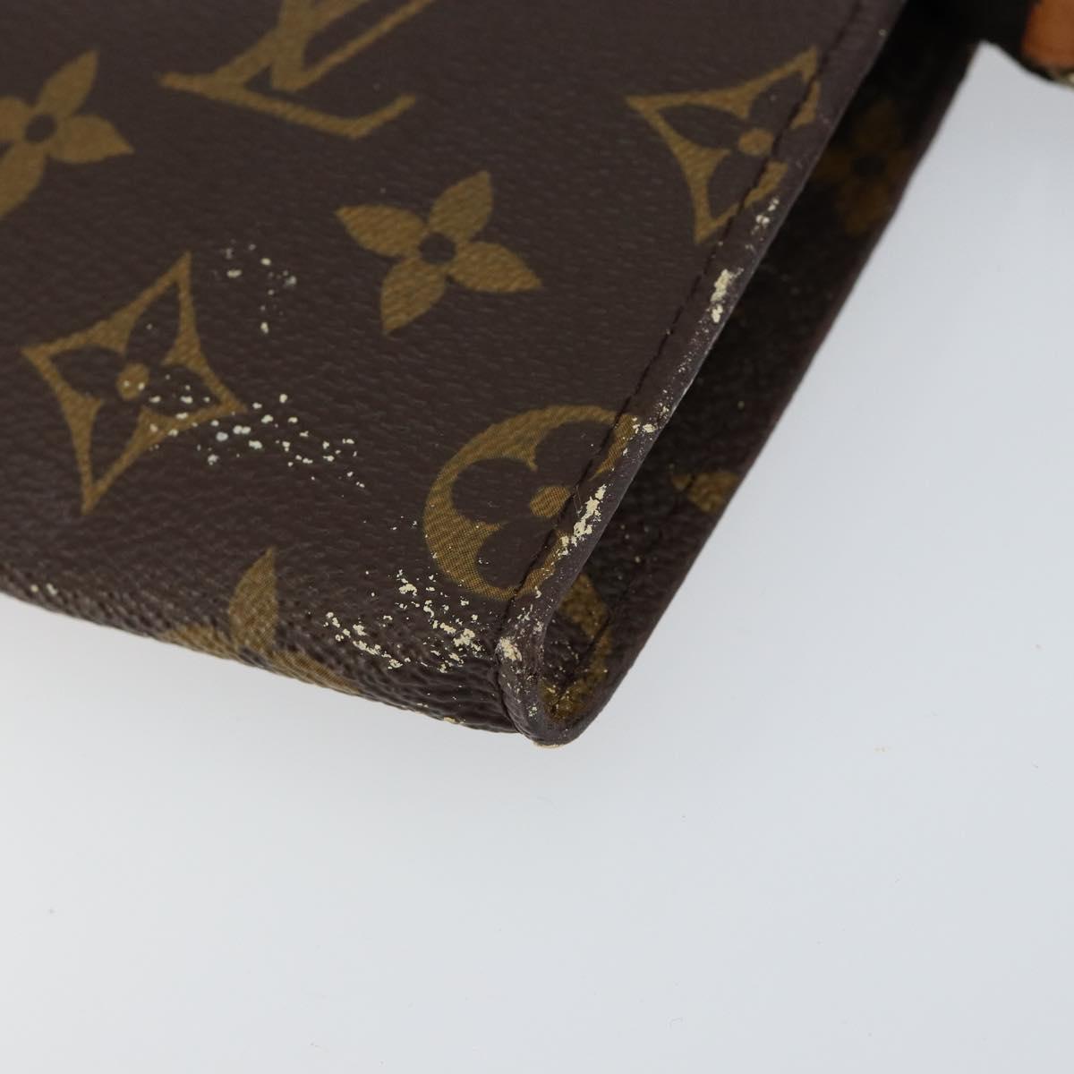 LOUIS VUITTON Monogram Bucket PM Accessory Pouch Vintage LV Auth th6483