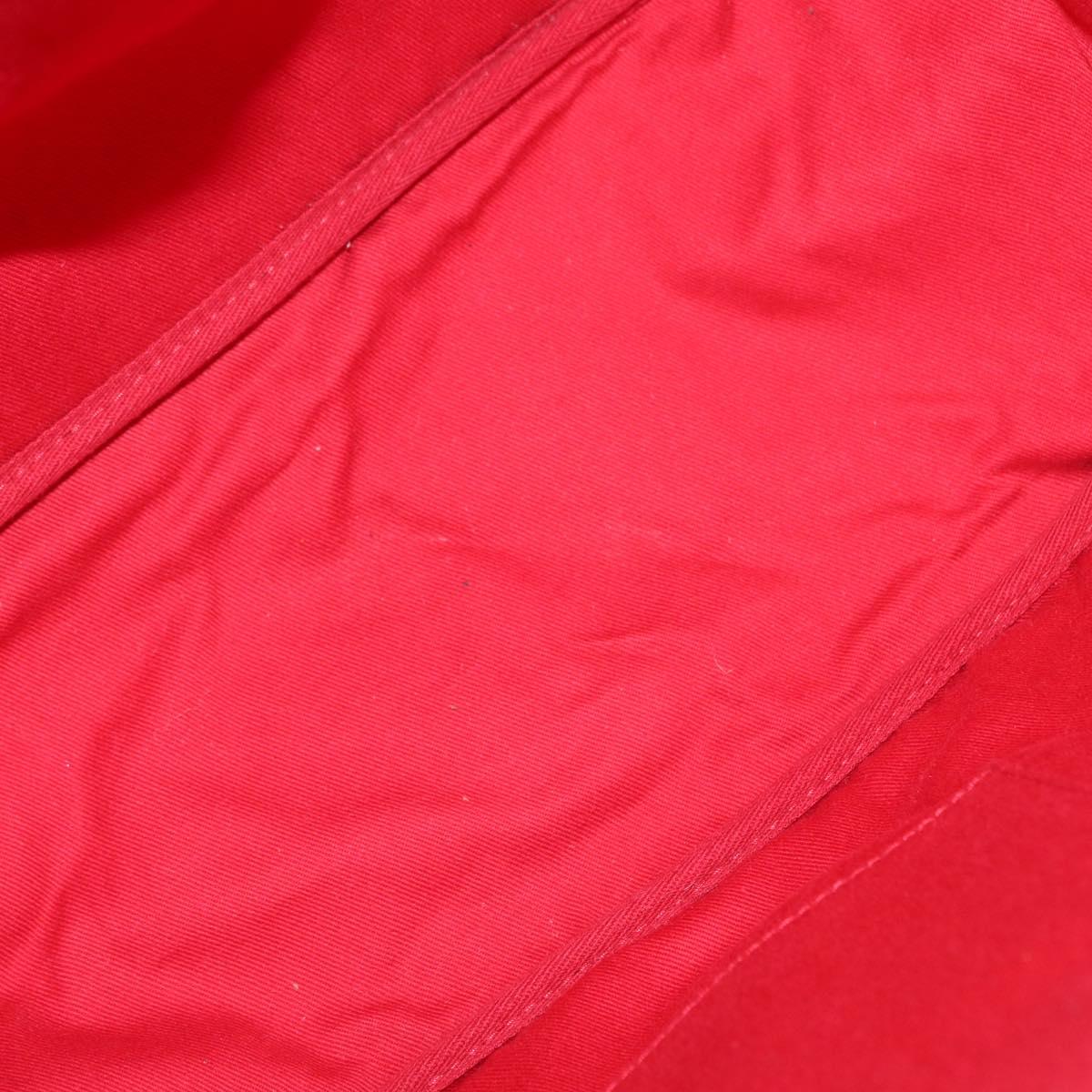 Chloe Eden Tote Bag Leather White Gold Auth th6490