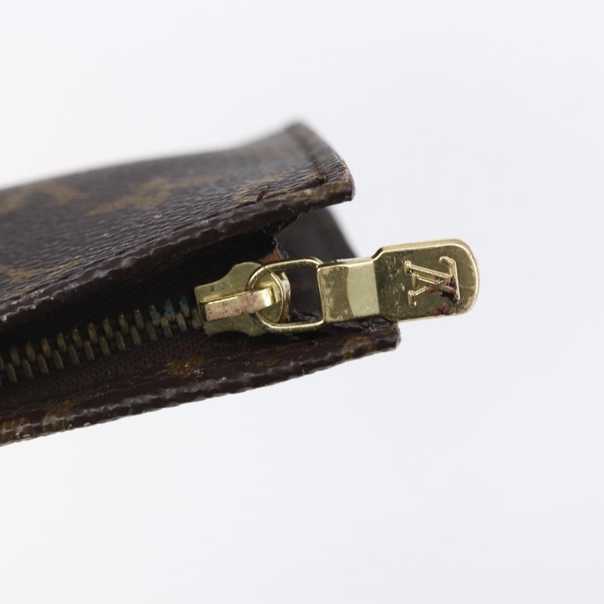 LOUIS VUITTON Monogram Bucket PM Accessory Pouch LV Auth th6492