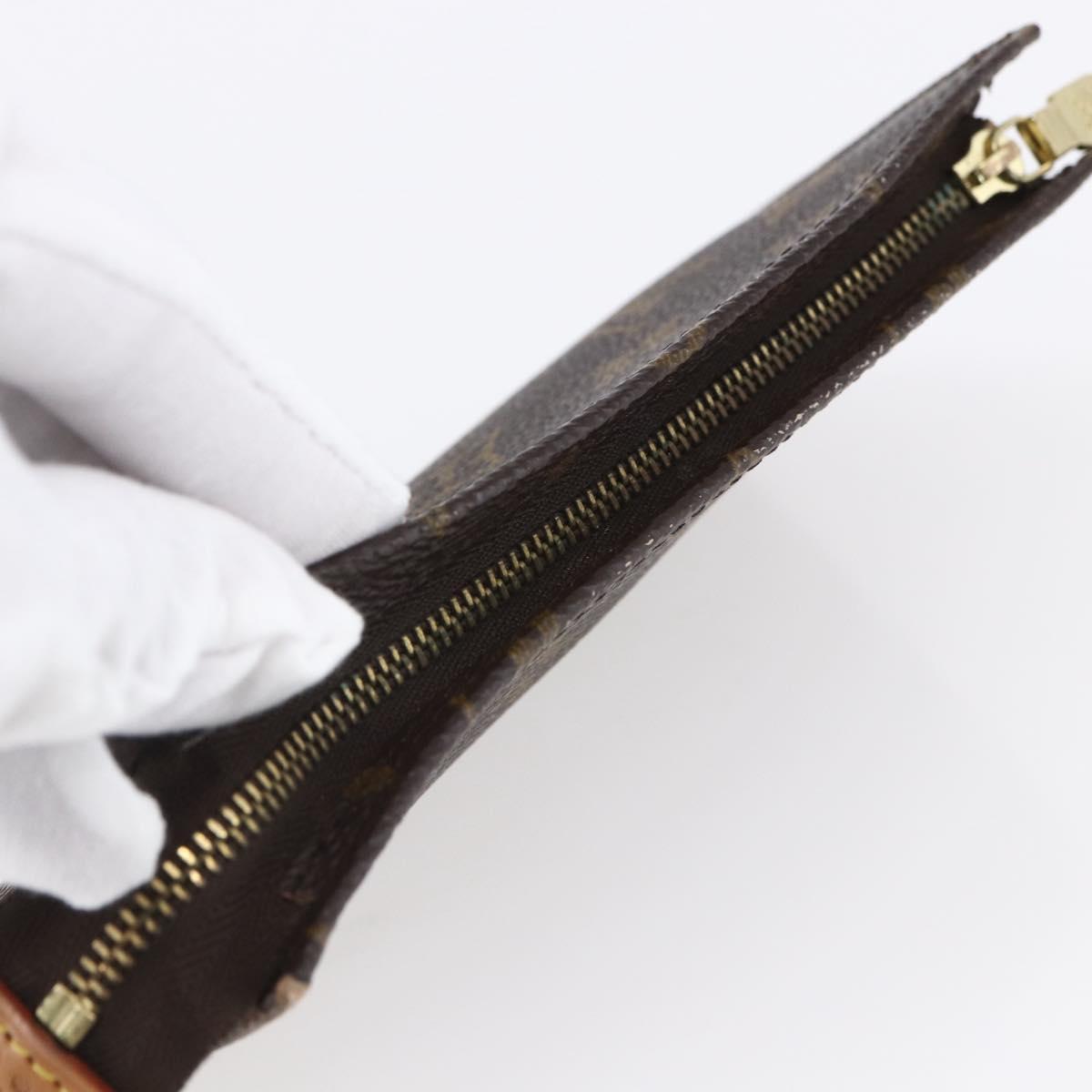 LOUIS VUITTON Monogram Bucket PM Accessory Pouch LV Auth th6492