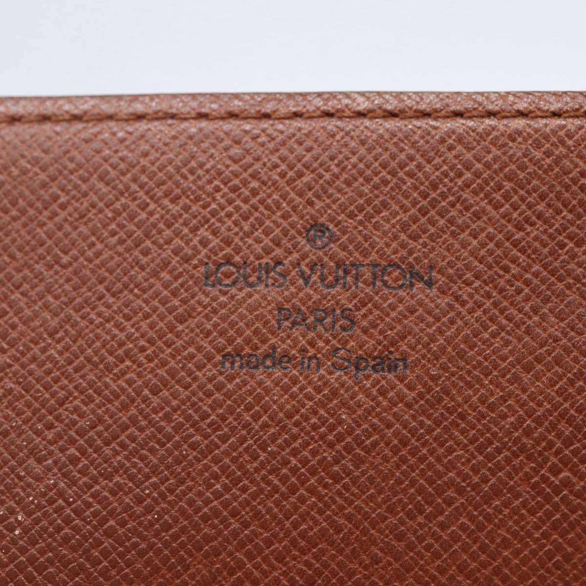 LOUIS VUITTON Monogram Porte Yen 3 Credit Long Wallet M61818 LV Auth th6494
