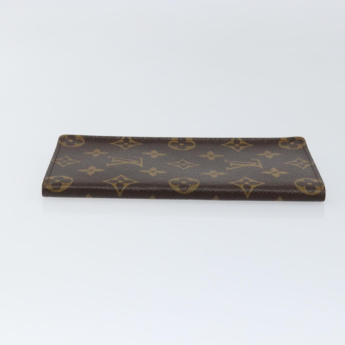 LOUIS VUITTON Monogram Porte Cartes Credit En Billfold Wallet M60825 Auth th6495