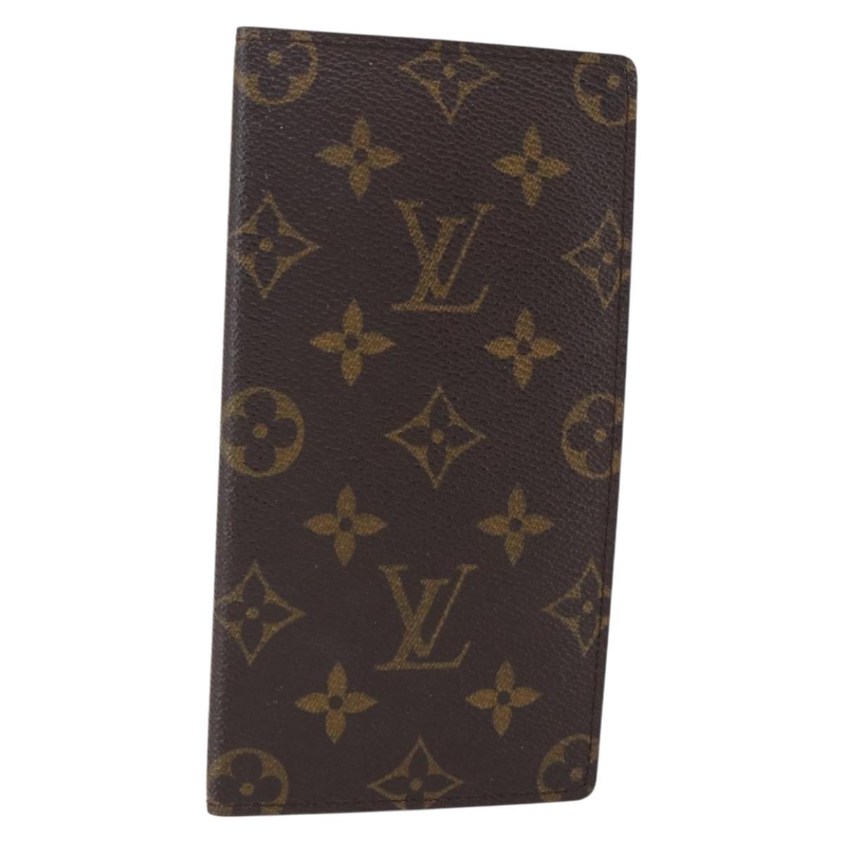 LOUIS VUITTON Monogram Agenda Oriental Day Planner Cover R20008 LV Auth th6496