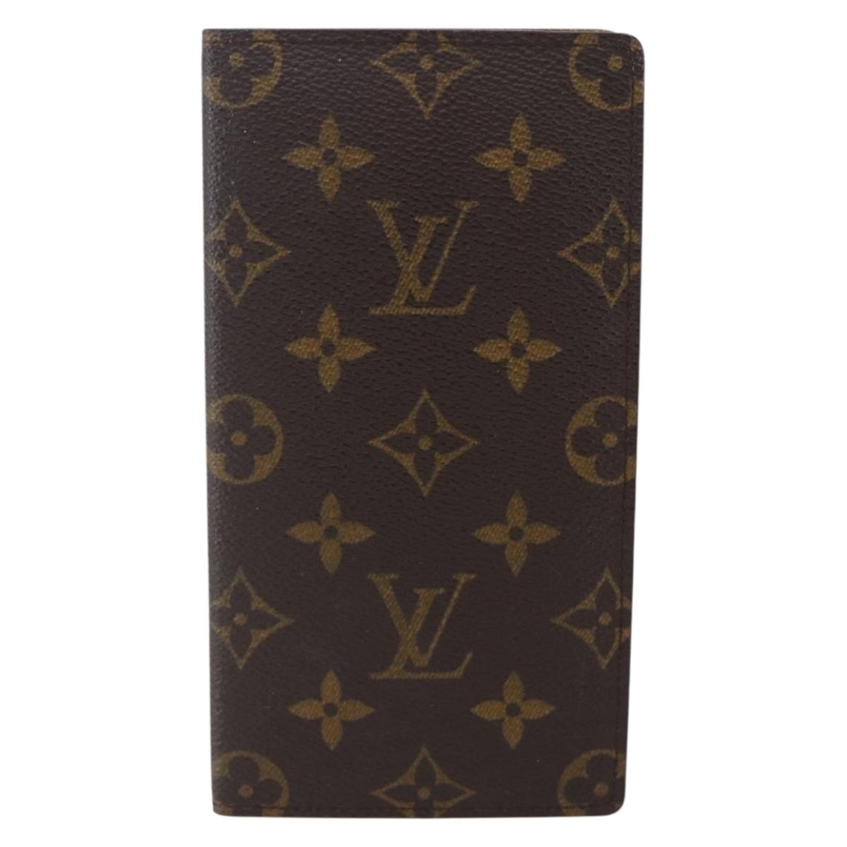 LOUIS VUITTON Monogram Agenda Oriental Day Planner Cover R20008 LV Auth th6496