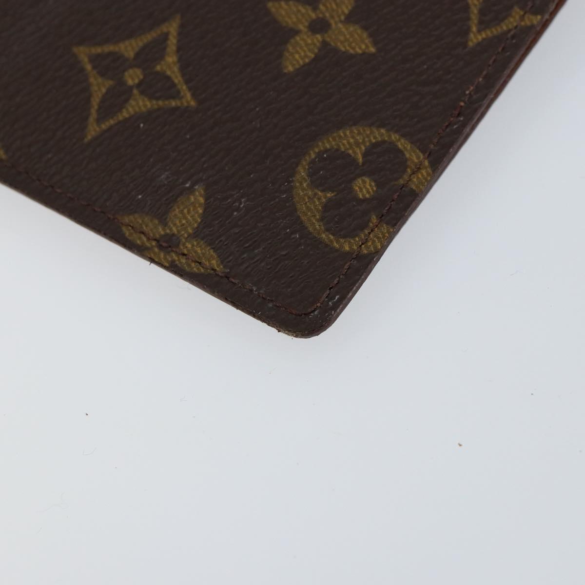 LOUIS VUITTON Monogram Agenda Oriental Day Planner Cover R20008 LV Auth th6497