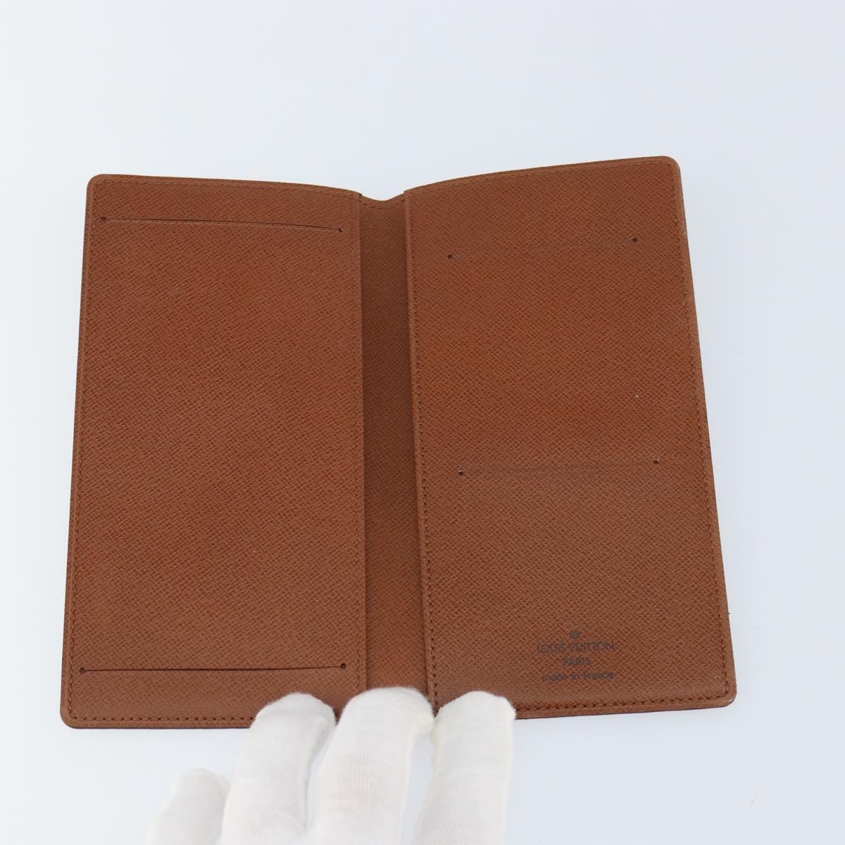 LOUIS VUITTON Monogram Agenda Oriental Day Planner Cover R20008 LV Auth th6497