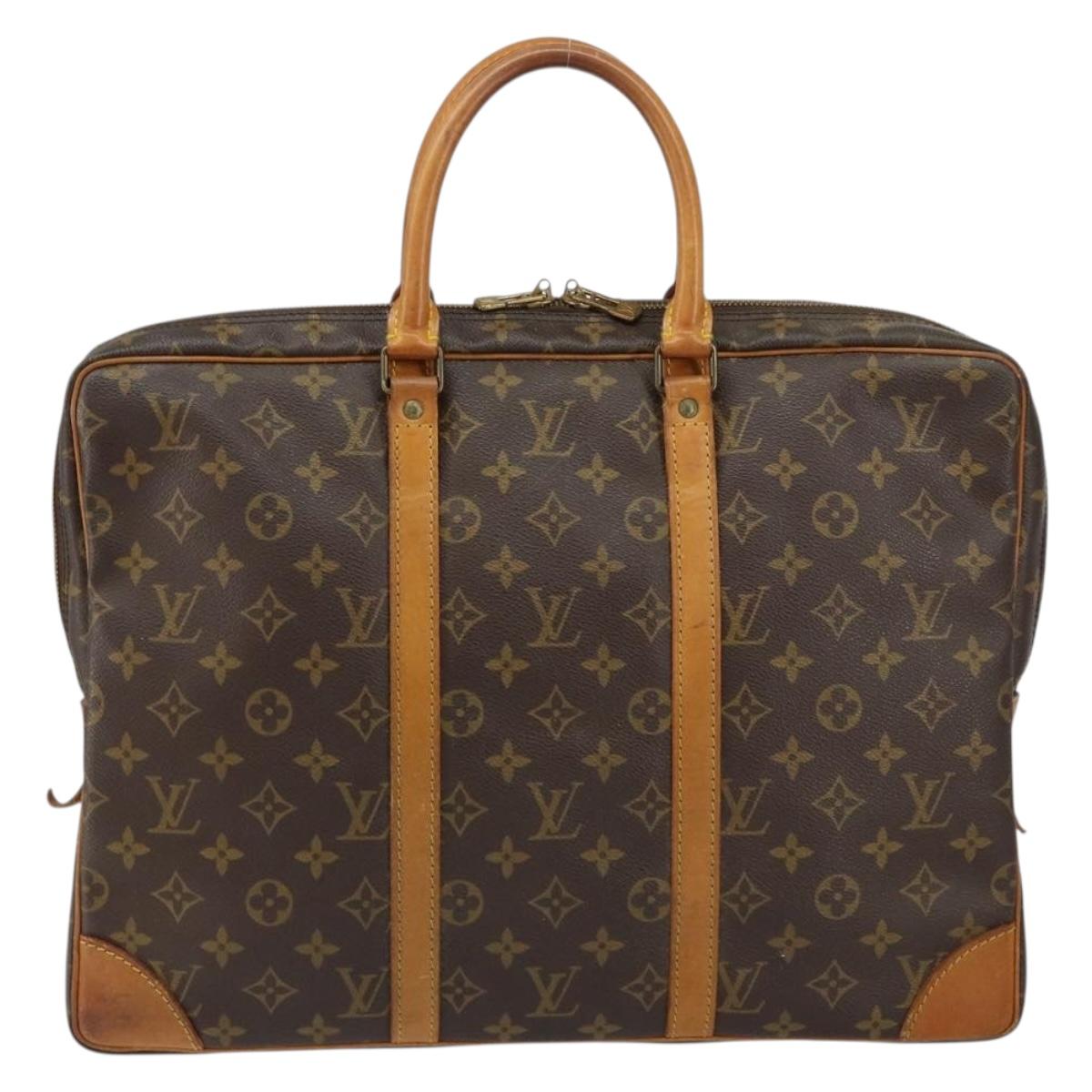 LOUIS VUITTON Monogram Porte Documents Voyage Business Bag M53361 LV Auth th6503