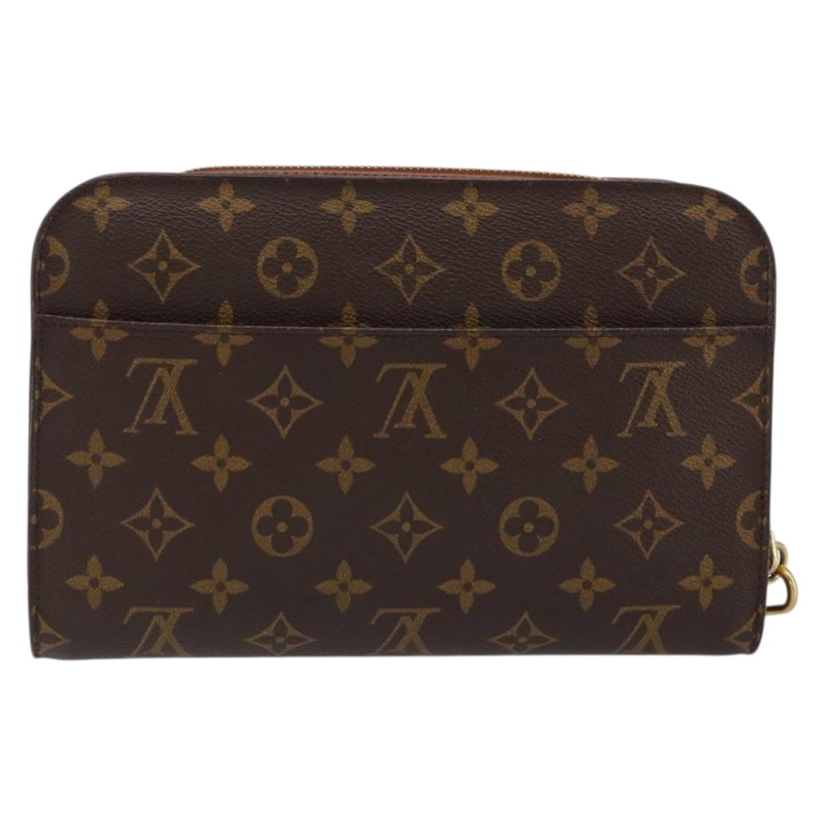 LOUIS VUITTON Monogram Orsay Clutch Bag M51790 LV Auth th6505