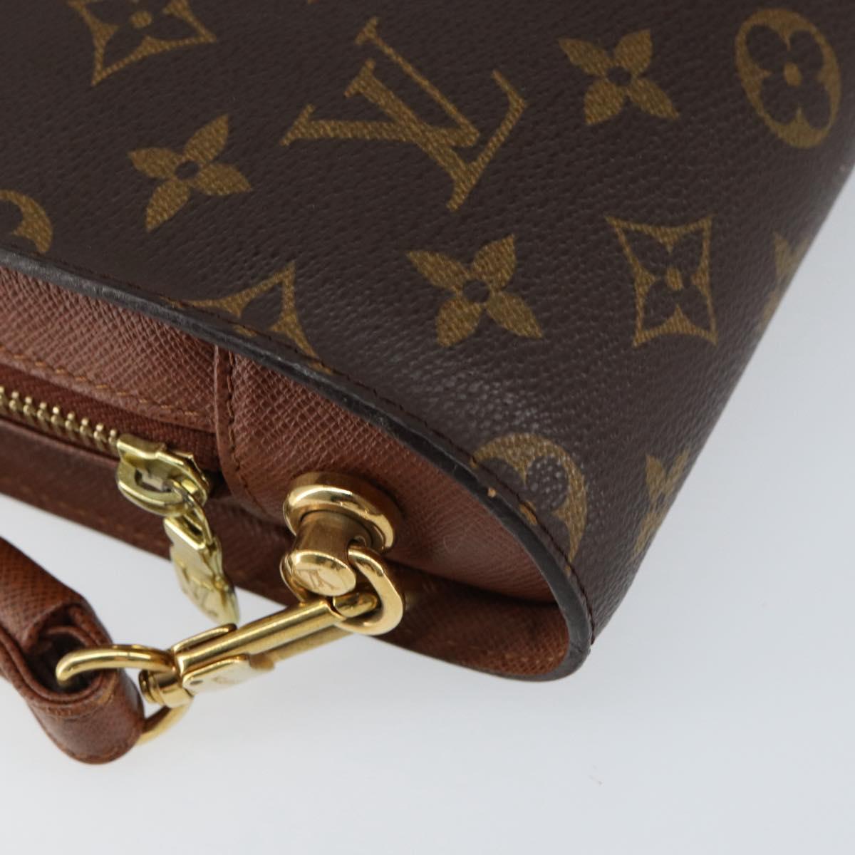 LOUIS VUITTON Monogram Orsay Clutch Bag M51790 LV Auth th6505