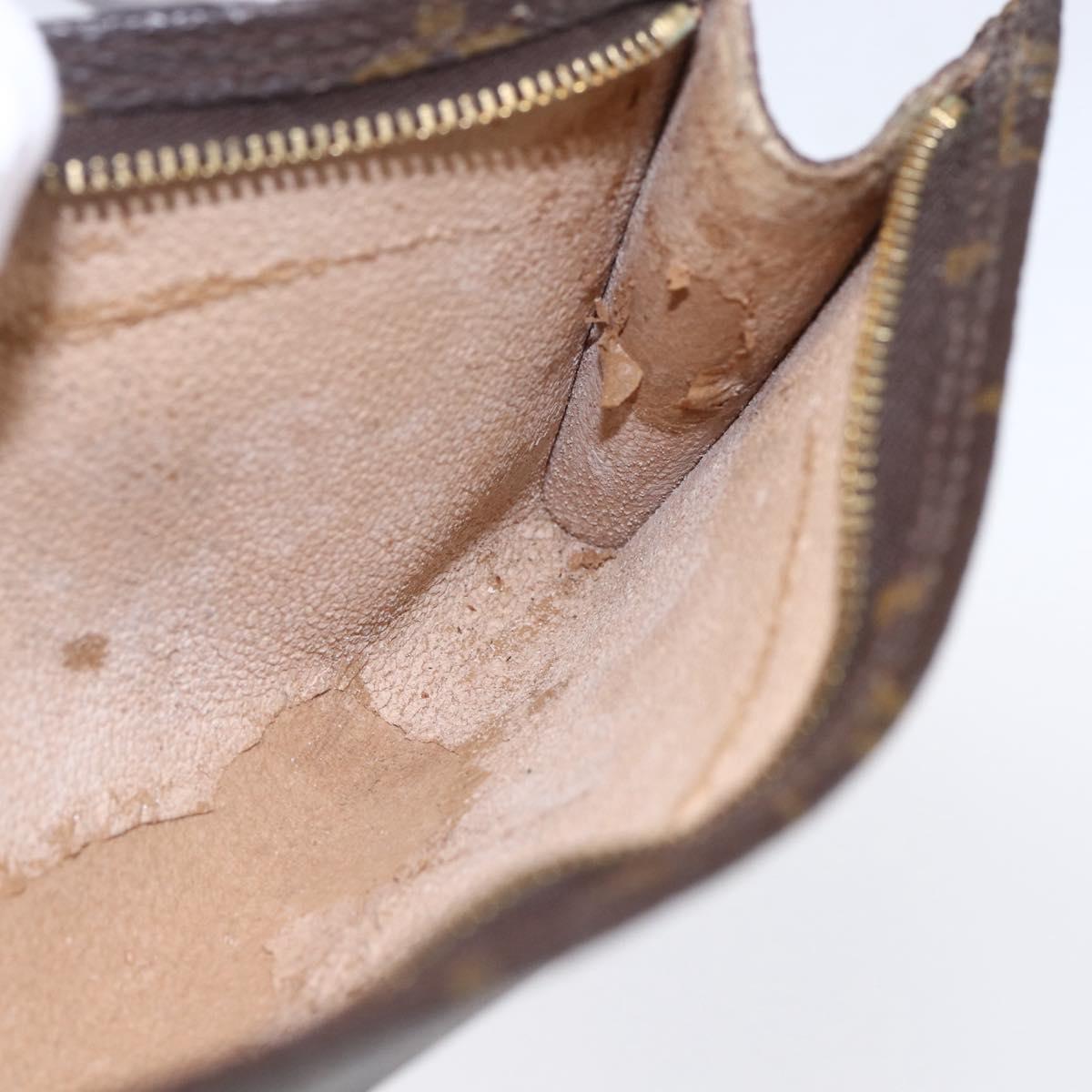 LOUIS VUITTON Monogram Bucket GM Accessory Pouch LV Auth th6507