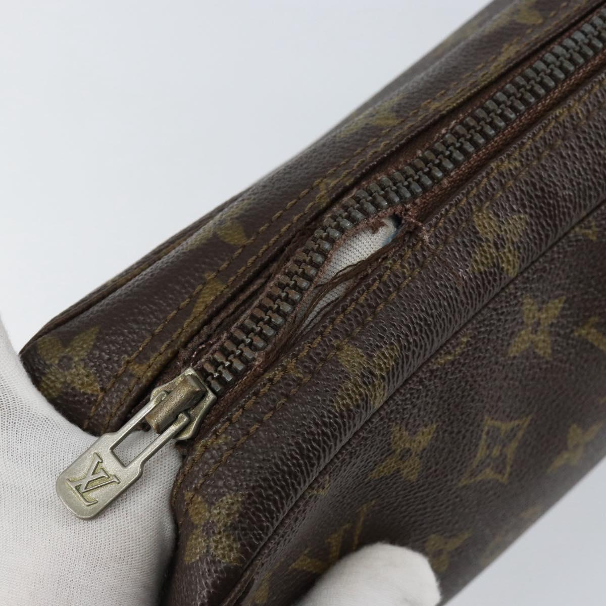 LOUIS VUITTON Monogram Trousse Toilette 23 Clutch Bag M47524 LV Auth th6508