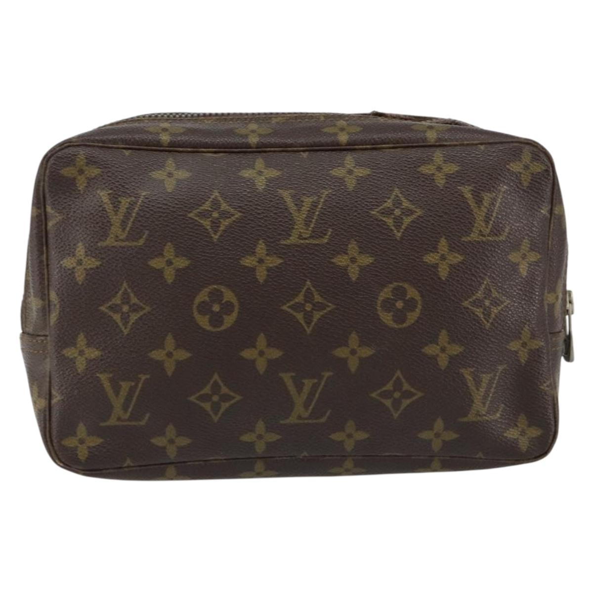 LOUIS VUITTON Monogram Trousse Toilette 23 Clutch Bag M47524 LV Auth th6508